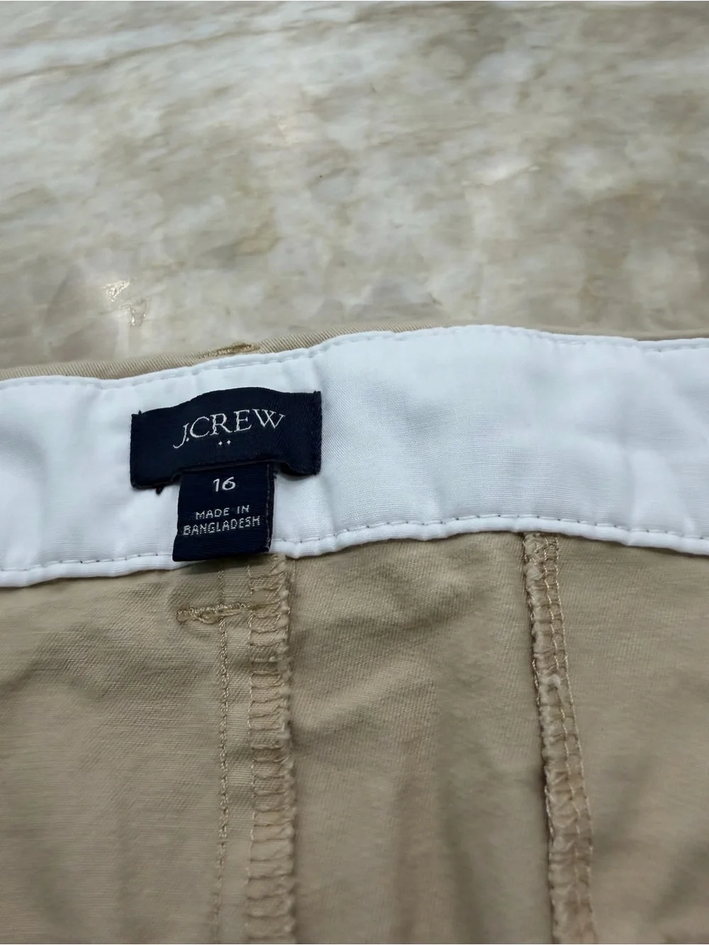 J. Crew Beige/Tan Bermuda Shorts